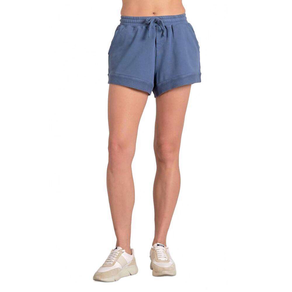NEW ELAN cute sweat shorts in blue